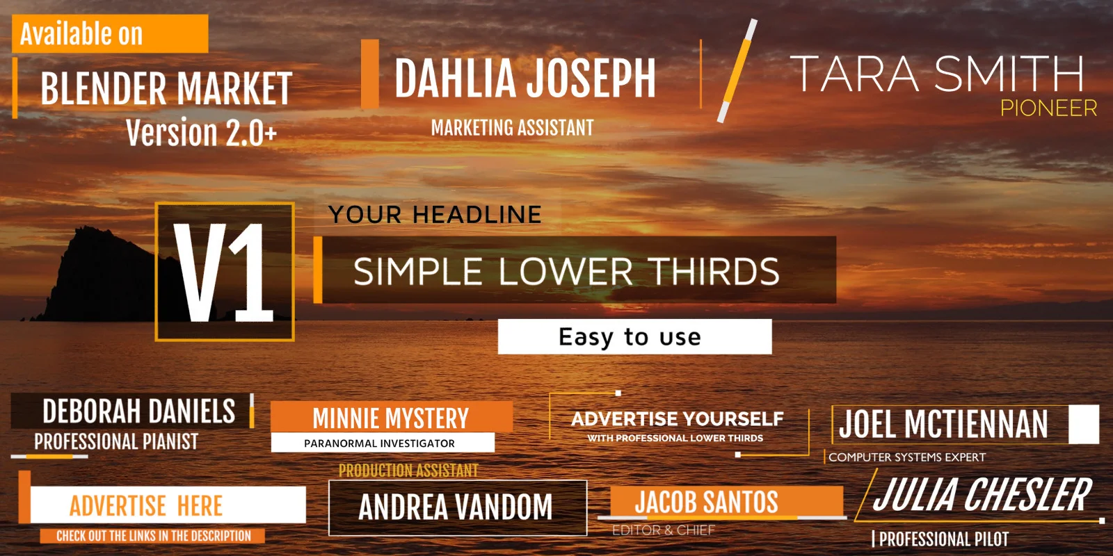 Simple Lower Thirds screenshot 2