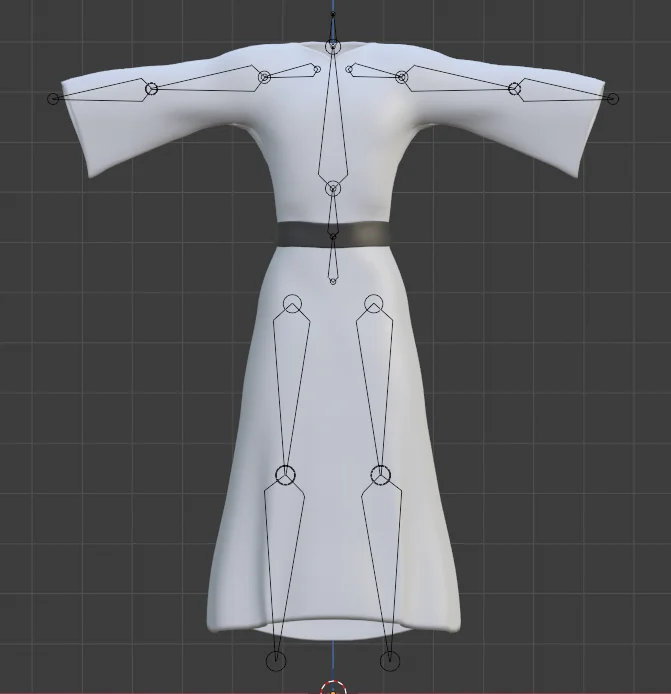 Simple Male Kimono Outfit screenshot 2