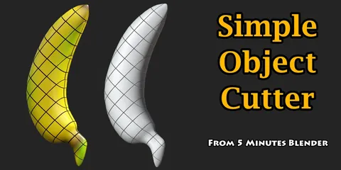 Simple Object Cutter - Blender addons