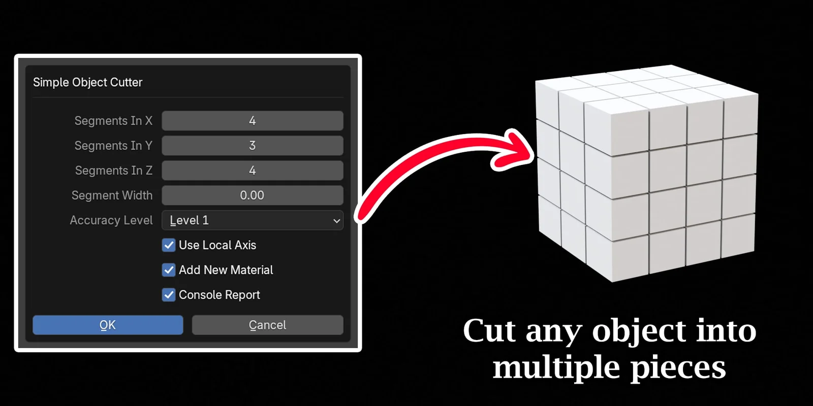 Simple Object Cutter screenshot 2