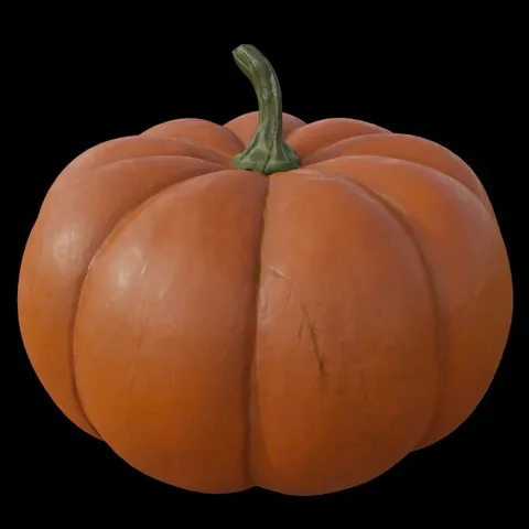 Simple Pumpkin - Blender 3d models
