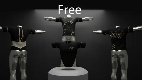 Simple T-Shirt - Blender 3d models