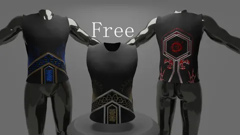 Simple Tank Top - Blender 3d models