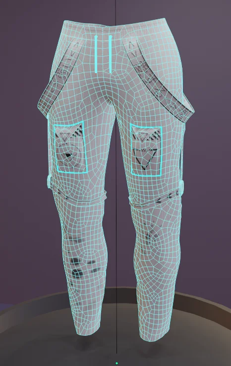 Simplistic Techwear Pants screenshot 3