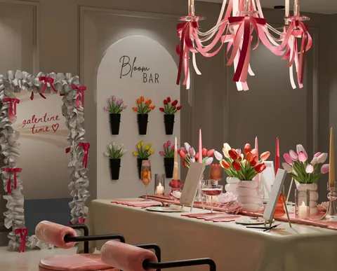 Sip & Paint Scene - Blender scenes