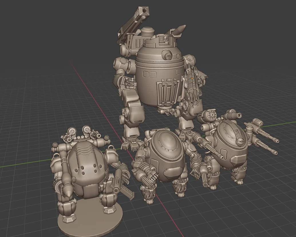 Sisyphus Fire Support Mech screenshot 2