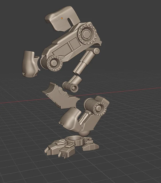 Sisyphus Fire Support Mech screenshot 4