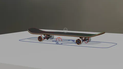Skateboard Rig - Blender 3d models