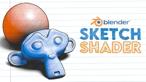 Sketch Shader - Blender shaders