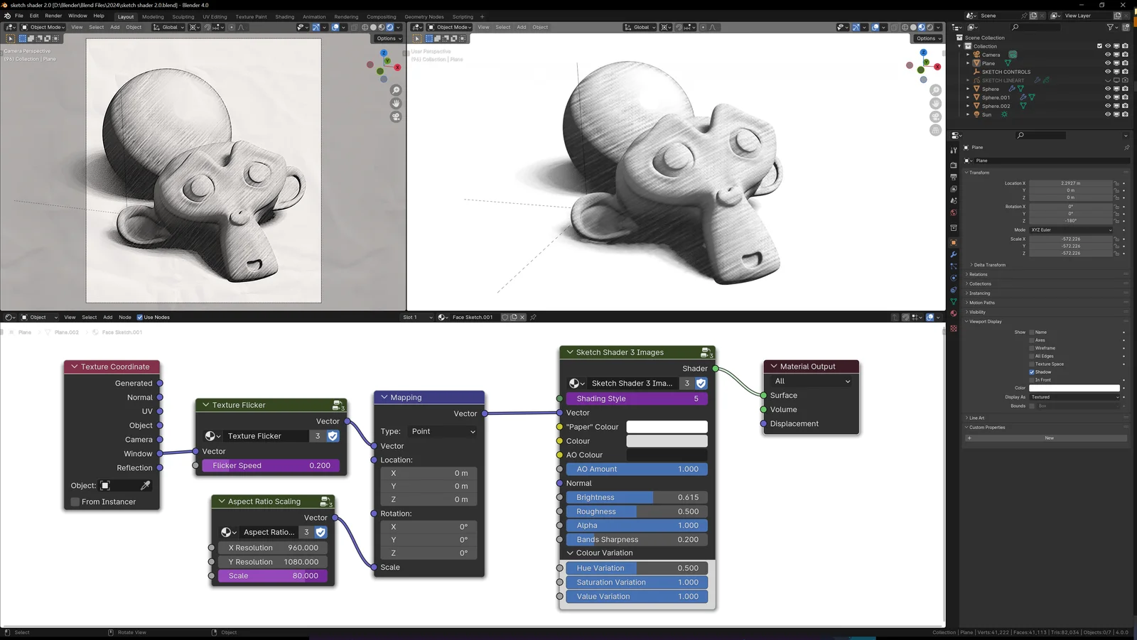 Sketch Shader screenshot 5