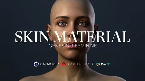 Genesis 9 Feminine Skin Textures - Blender textures & materials