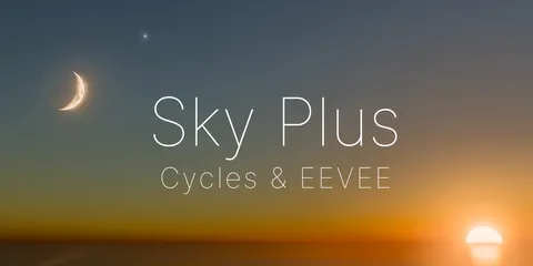Sky Plus - Blender shaders