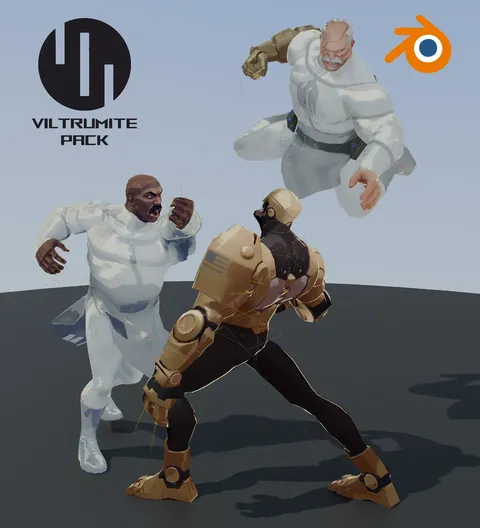 Skyrig: Viltrumite Pack - Blender 3d models