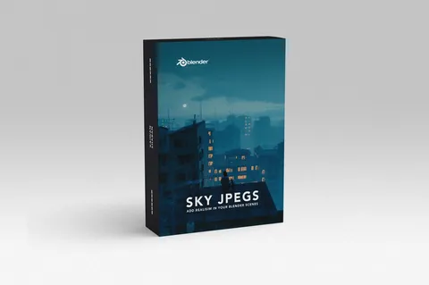 SkyScape - Blender textures & materials