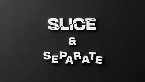 Slice & Separate - Blender addons