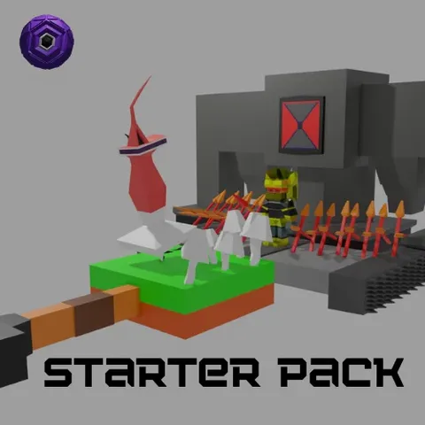 Slyco Starter Pack - Blender 3d models