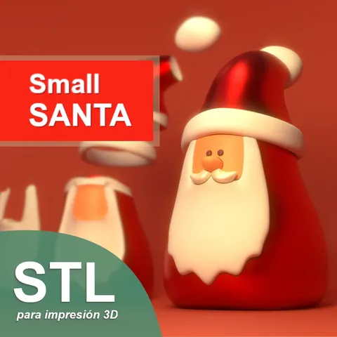 Small Santa - Blender 3d models
