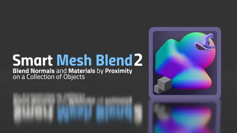 Smart Mesh Blend - Blender geometry nodes