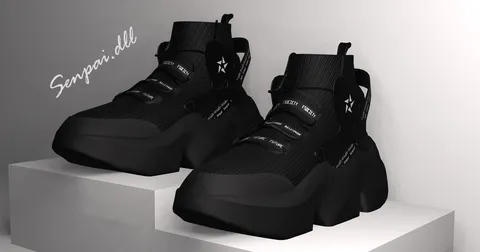 Techwear Sneakers - Blender 3d models