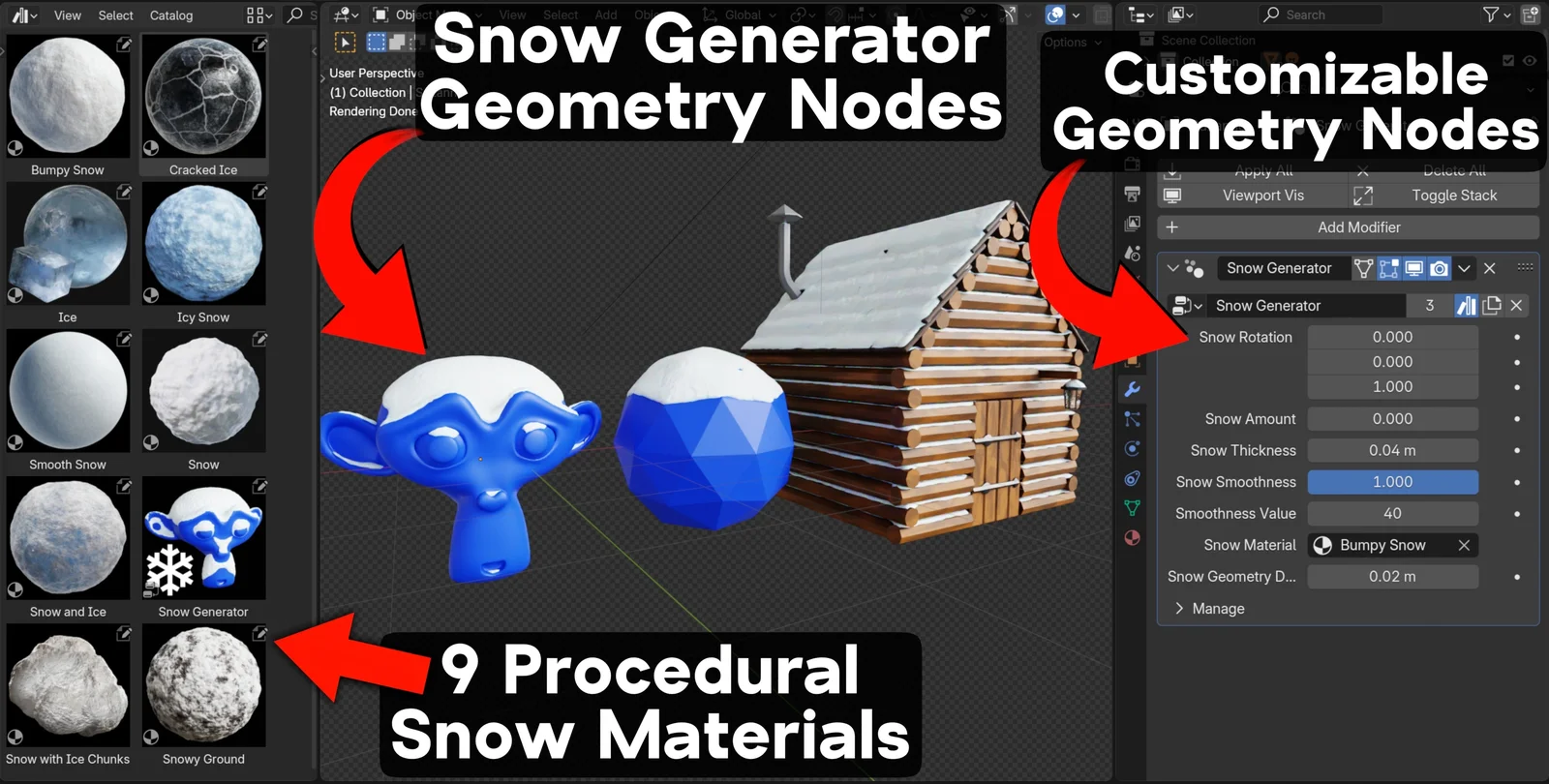 Snow Generator screenshot 2