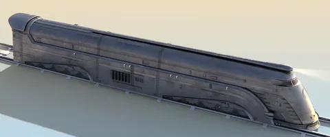 Snowpiercer Engine - Blender 3d models