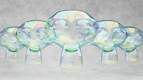 Soap Bubble Procedural Material - Blender shaders