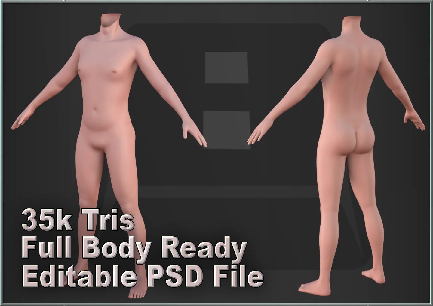Soft Body Male Base screenshot 2