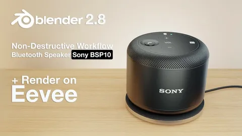 Sony BSP10 Workflow - Blender tutorials & courses