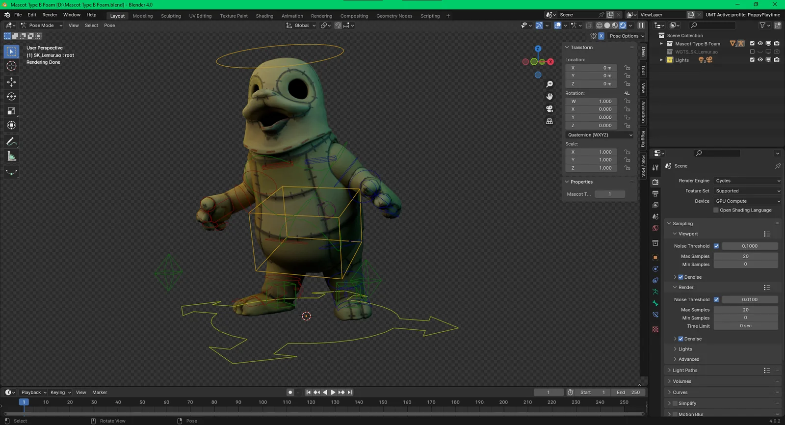 SOTM Mascot Type B Foam screenshot 2