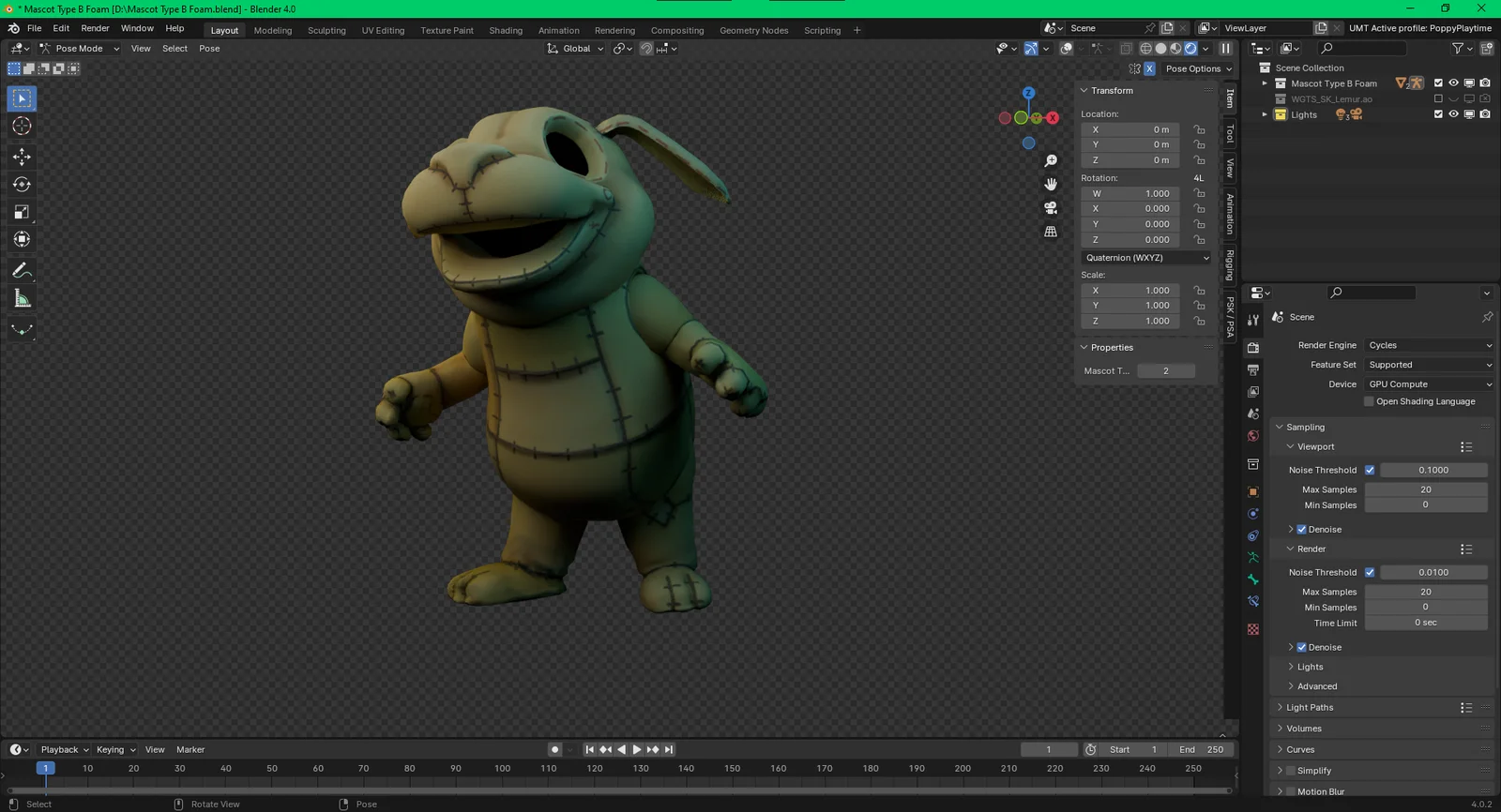 SOTM Mascot Type B Foam screenshot 3
