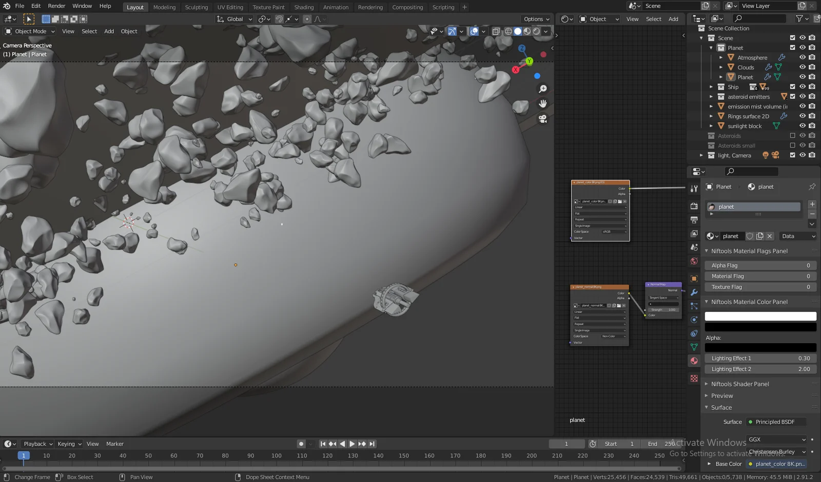 Space Field Scene Resources screenshot 6