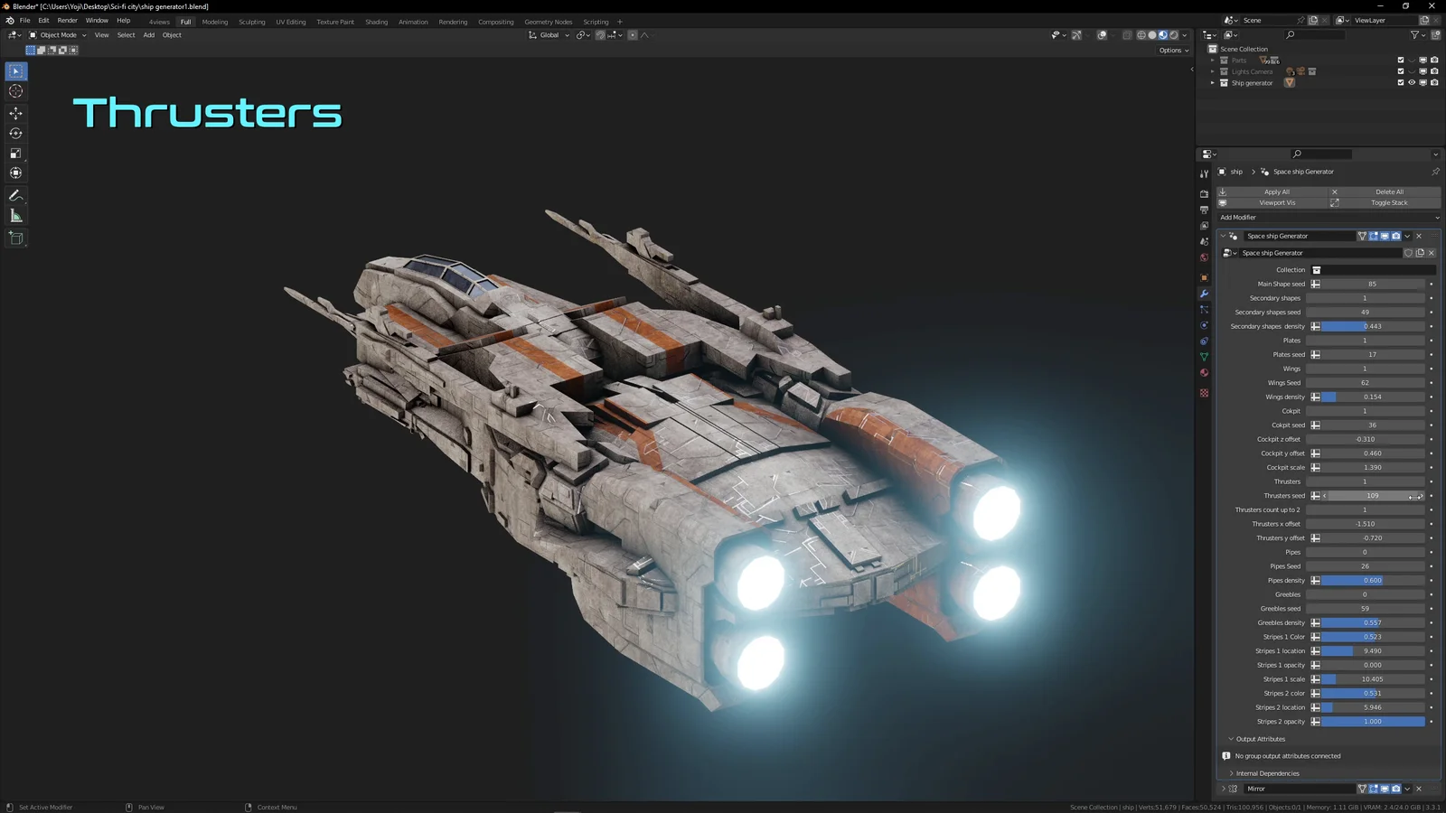 Space Ship Generator screenshot 4