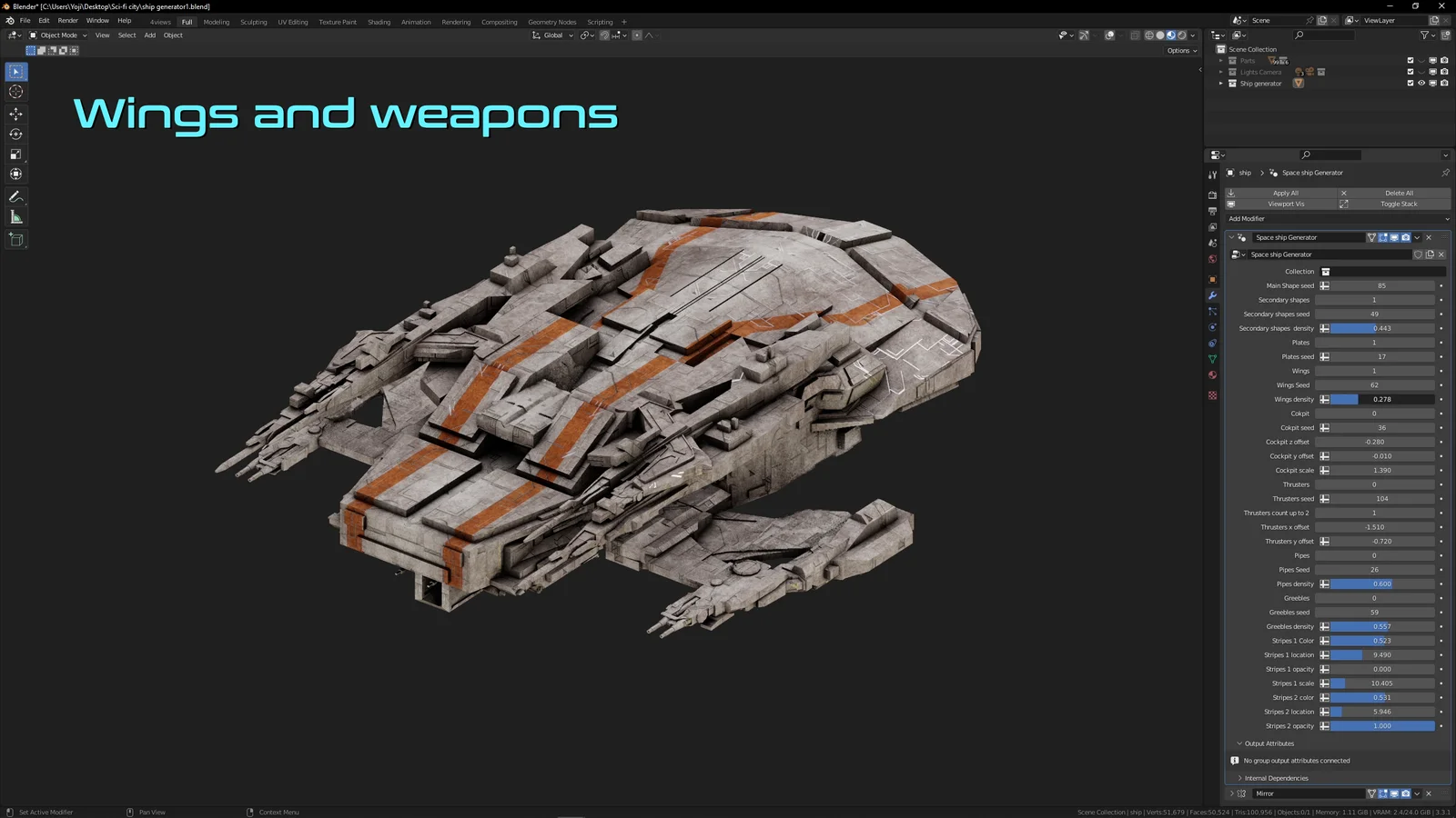 Space Ship Generator screenshot 6