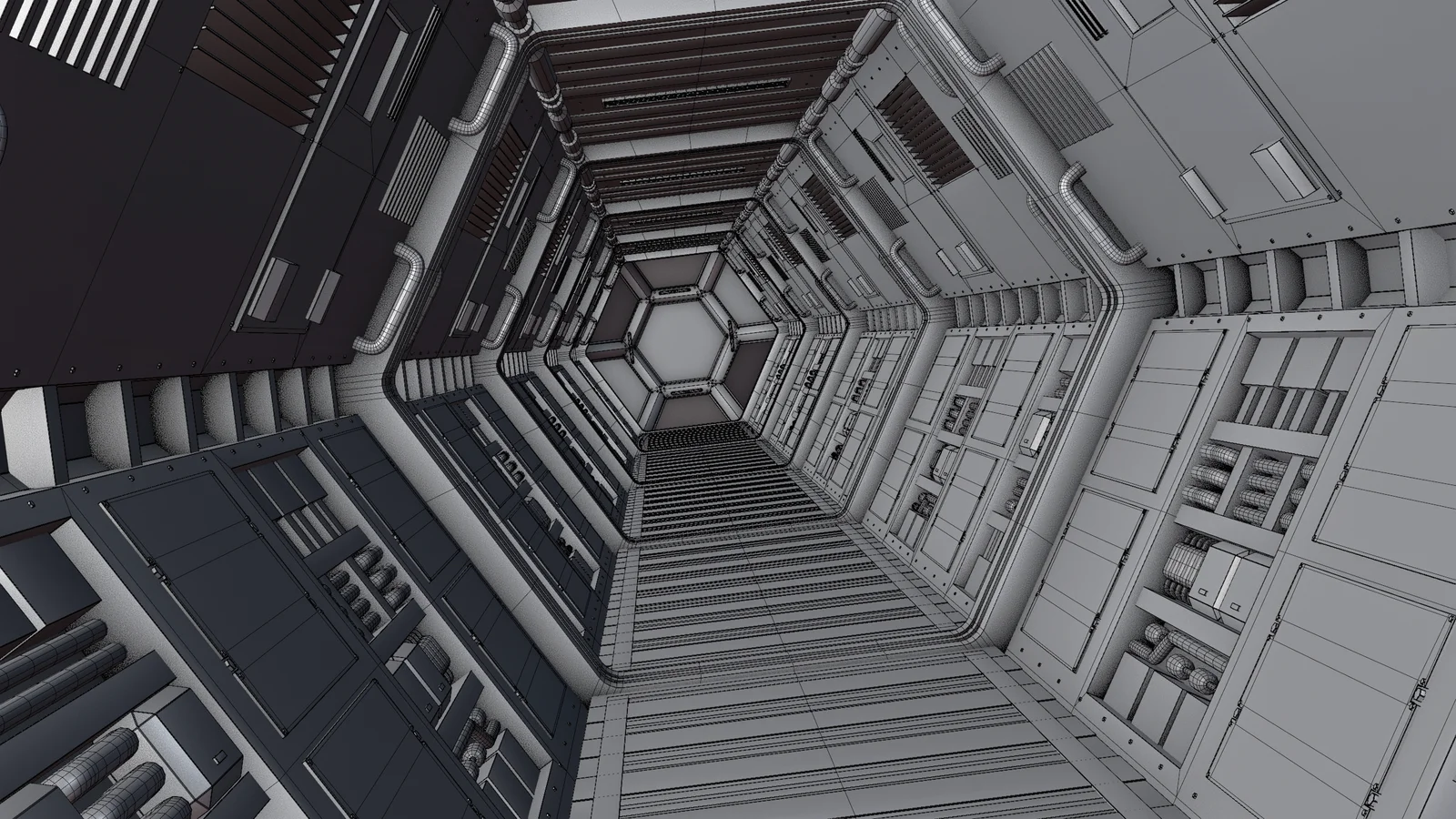 Space Station Corridor screenshot 3