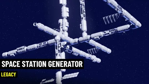 Space Station Generator - Blender addons
