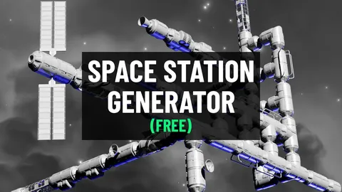 Space Station Generator - Blender addons
