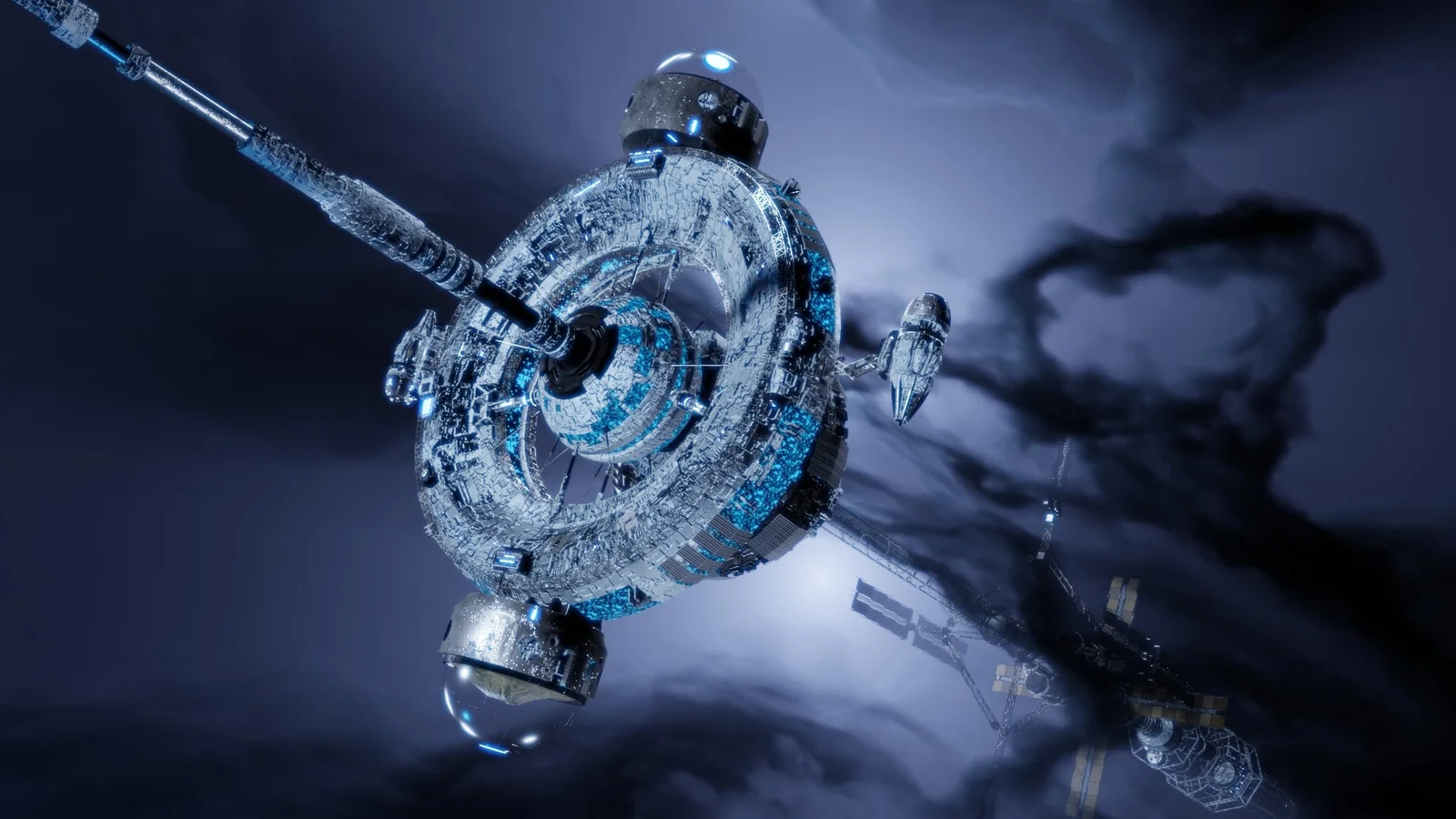 Space Station Scene screenshot 2