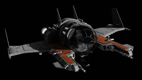 Sci-Fi Spaceship - Blender 3d models