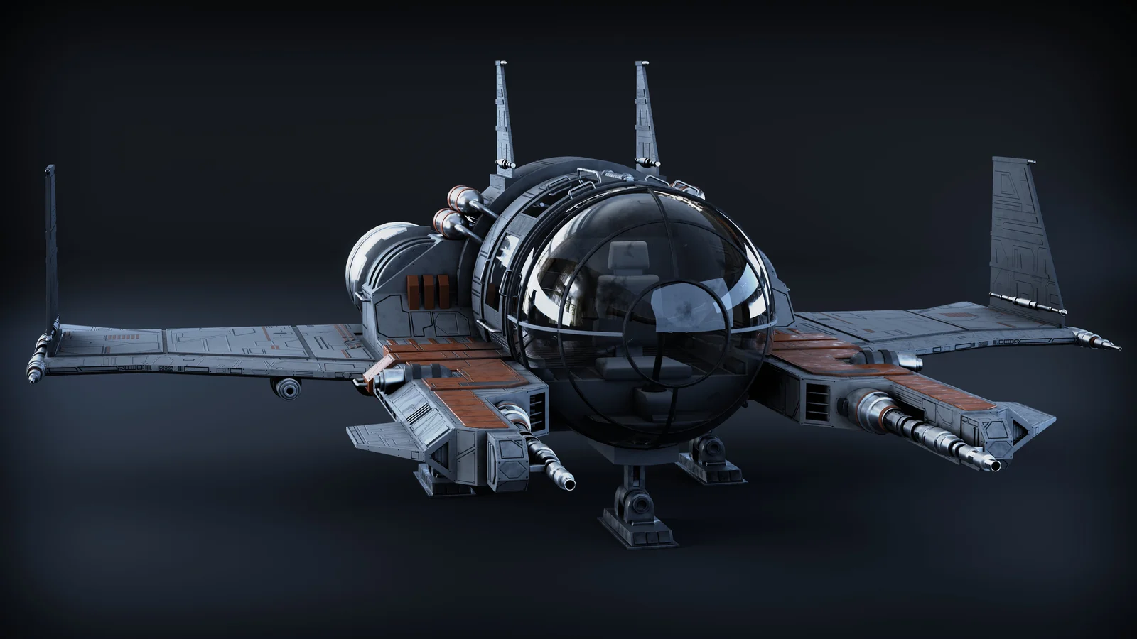 Sci-Fi Spaceship screenshot 7