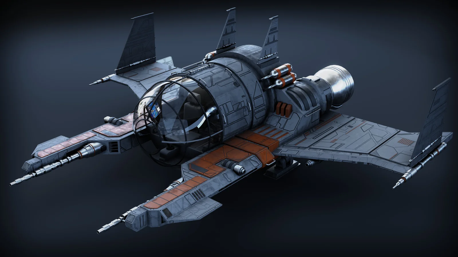 Sci-Fi Spaceship screenshot 8