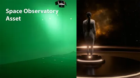 Space Observatory - Blender scenes