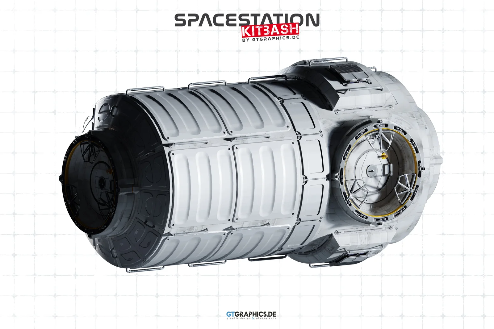 Spacestation Kitbash screenshot 4
