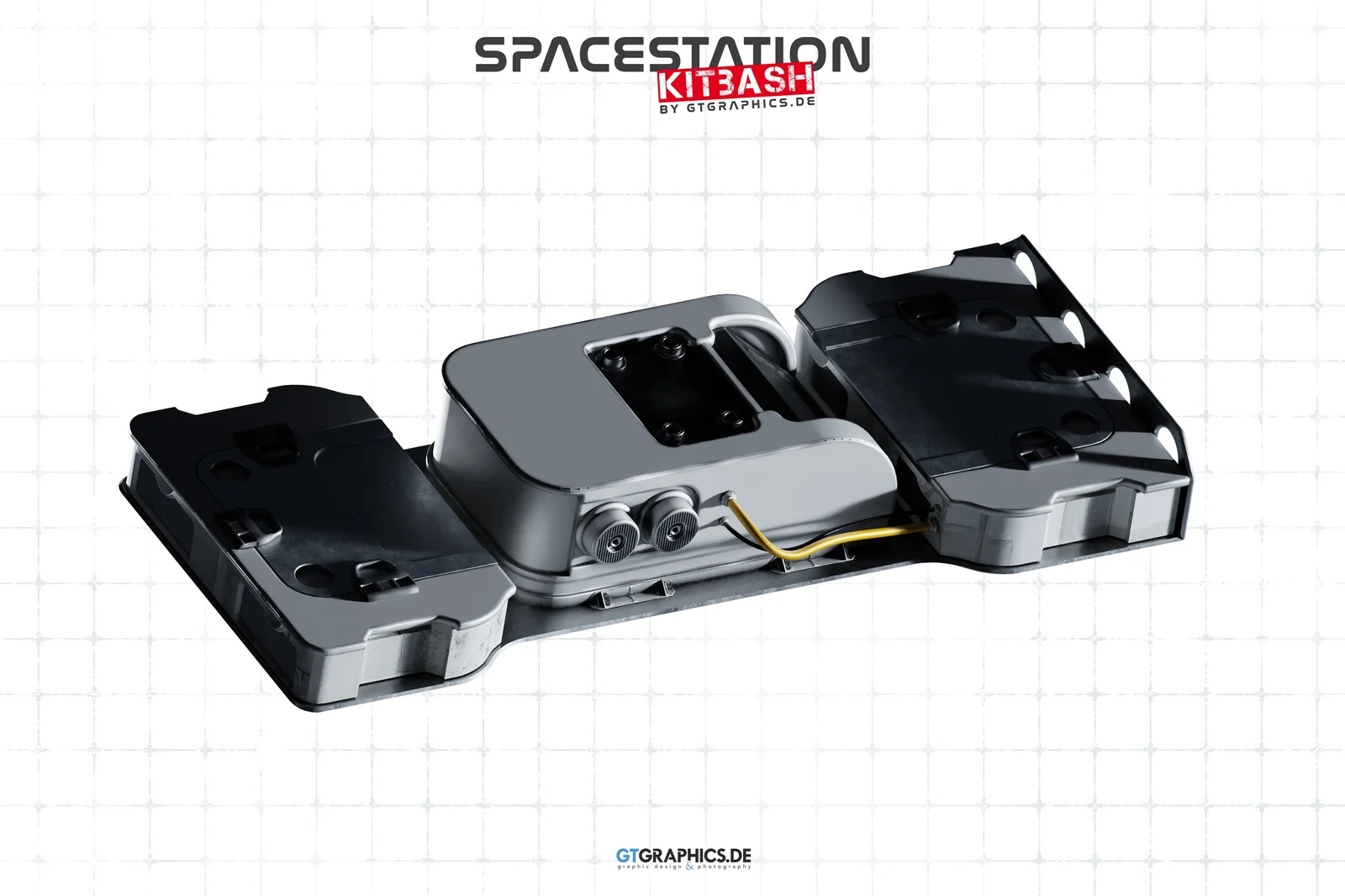 Spacestation Kitbash screenshot 7