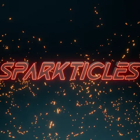 Sparkticles - Blender geometry nodes
