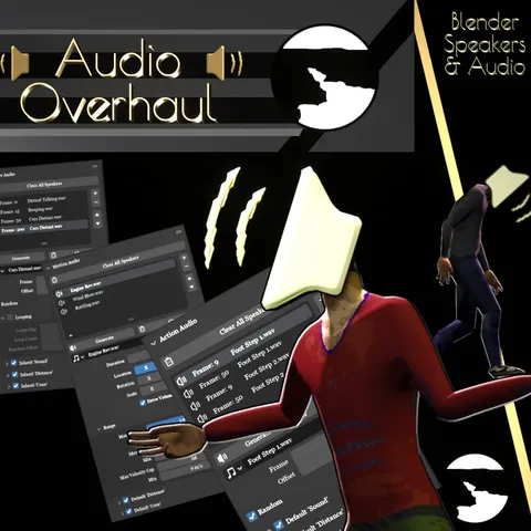 Speaker Overhaul - Blender addons
