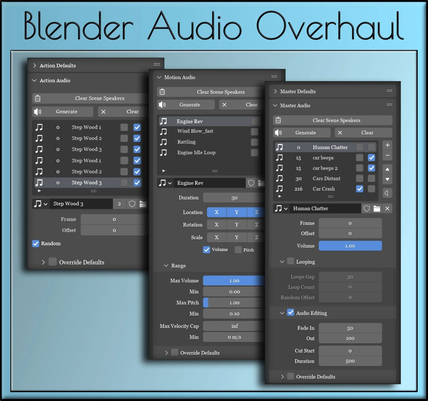 Speaker Overhaul screenshot 2