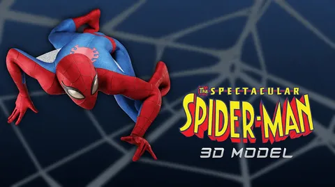 Spectacular Spider-Man - Blender 3d models