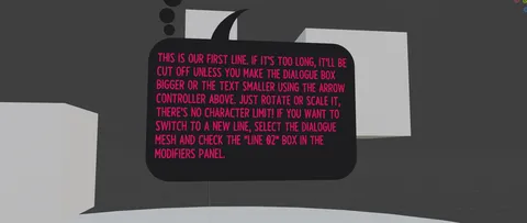 Speech Bubble Rig - Blender geometry nodes