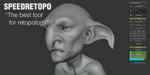SpeedRetopo - Blender addons