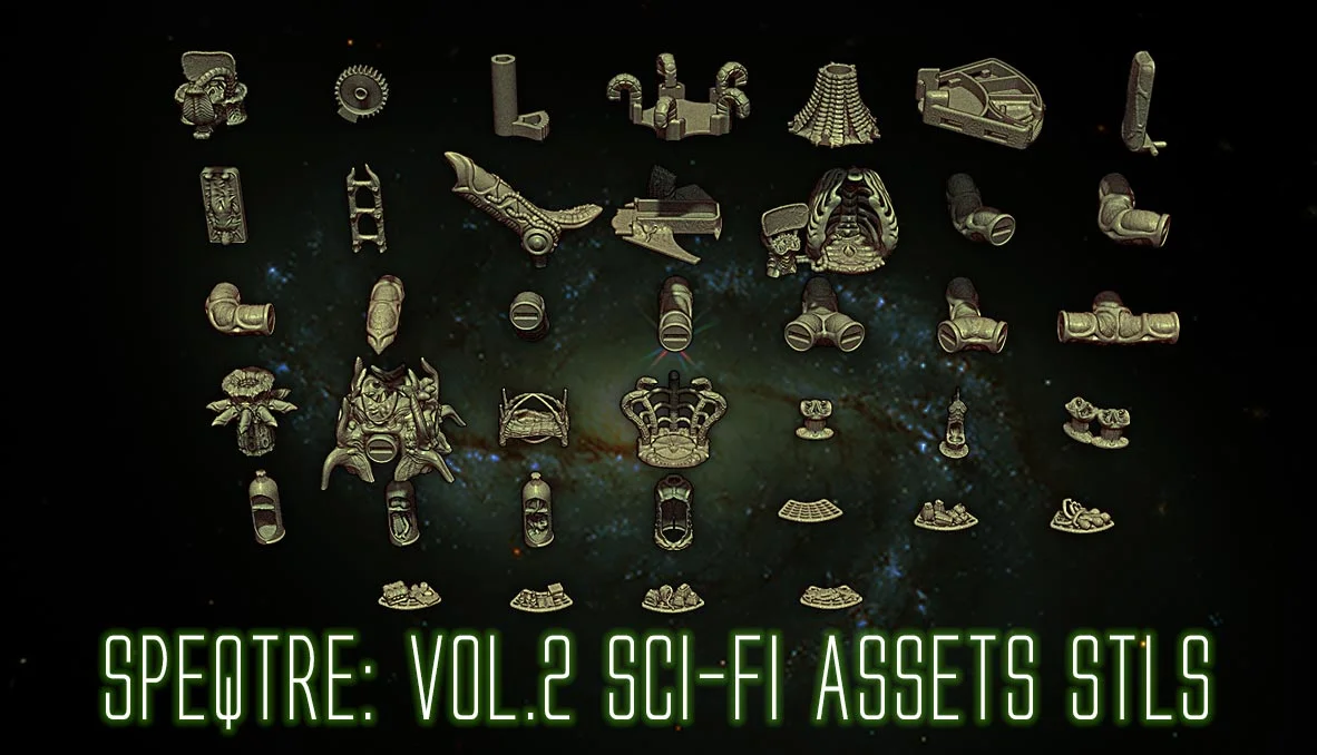 SPEQTRE: Vol.2 Sci-Fi Assets screenshot 8